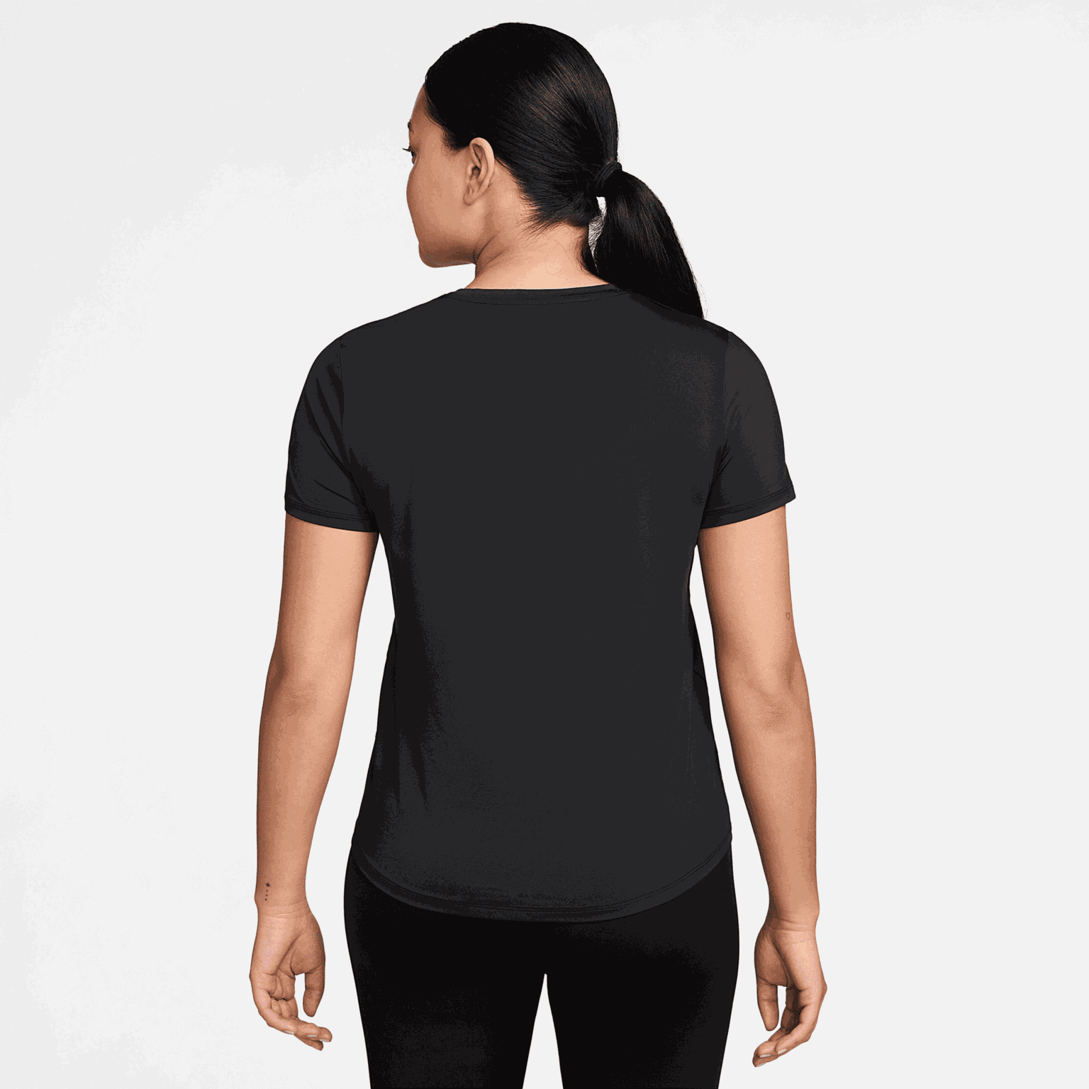 One Fitted Dri-FIT Short Sleeve Top, t-shirt, dam - full image 3