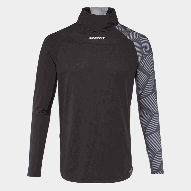 Base Layer Neck Guard Shirt 26/27, kompressionströja, senior - Underställ