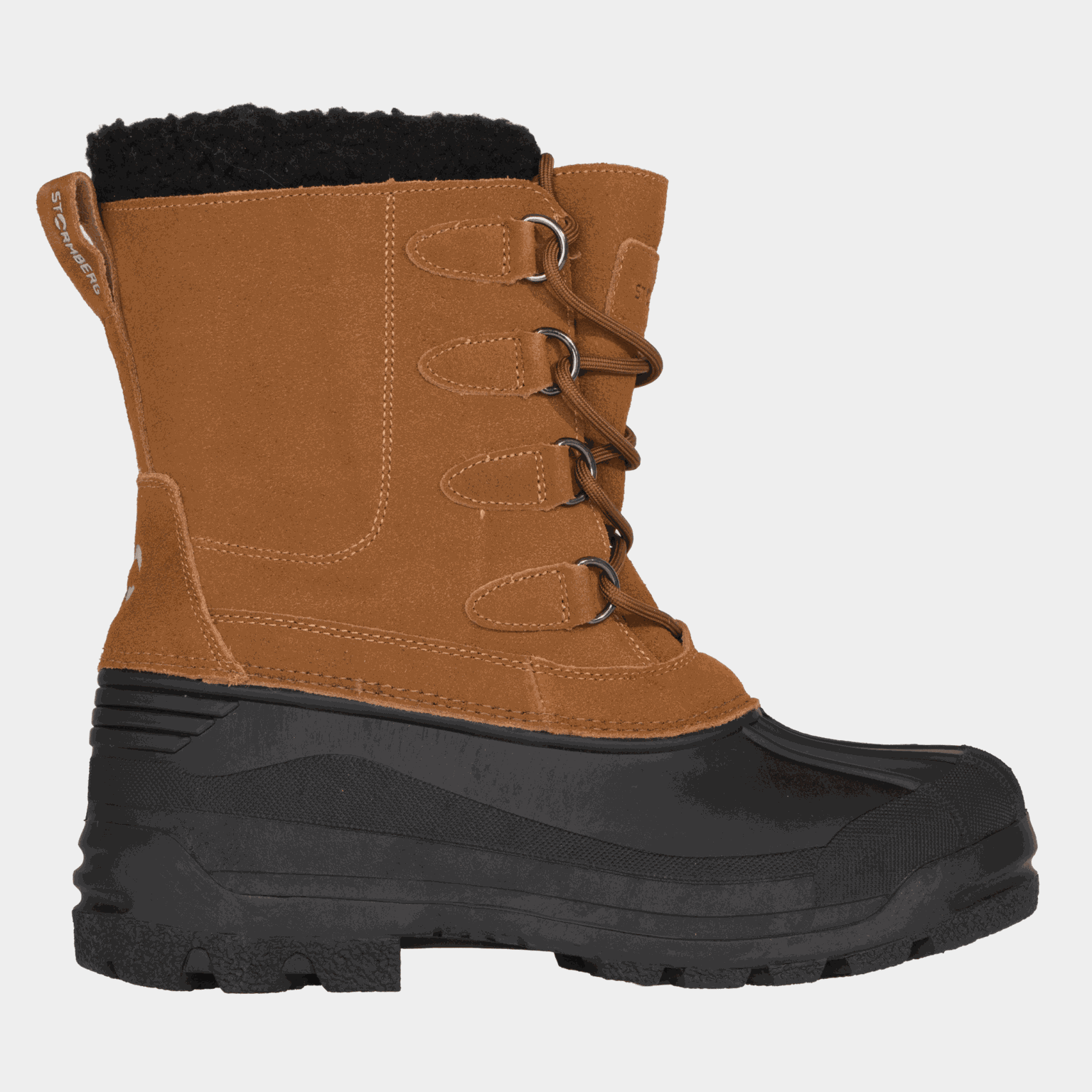 Utsjoki Wool Leather Winter Boot, vinterkängor - full image 3