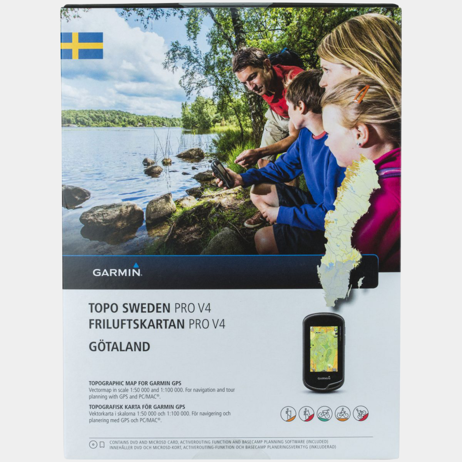 TOPO SWEDEN PRO v4 - Götaland - Gps Tillbehör - TOPO SWEDEN PRO v4 ...