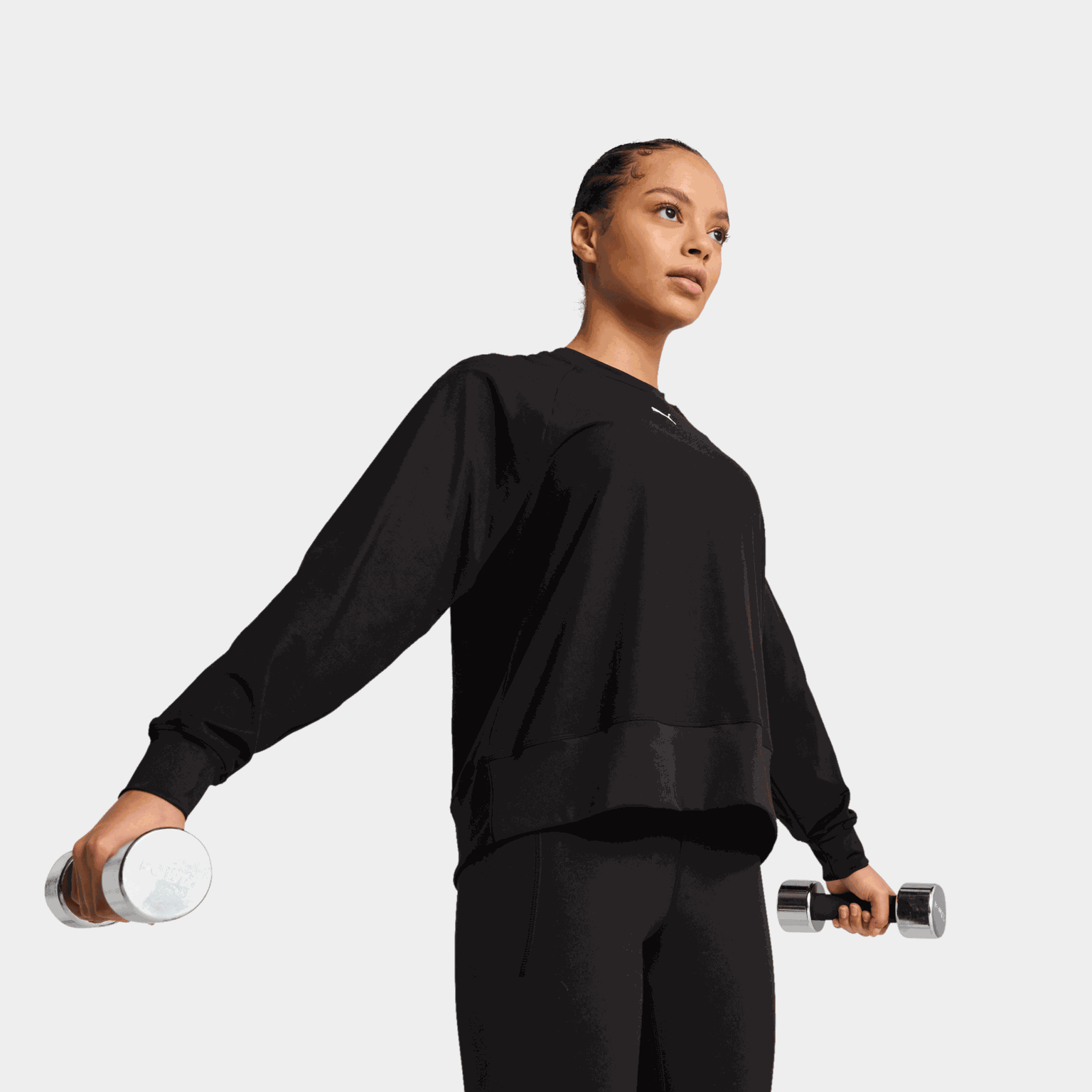 CLOUDSPUN FASHION MIDLAYER, träningströja, dam - full image 1