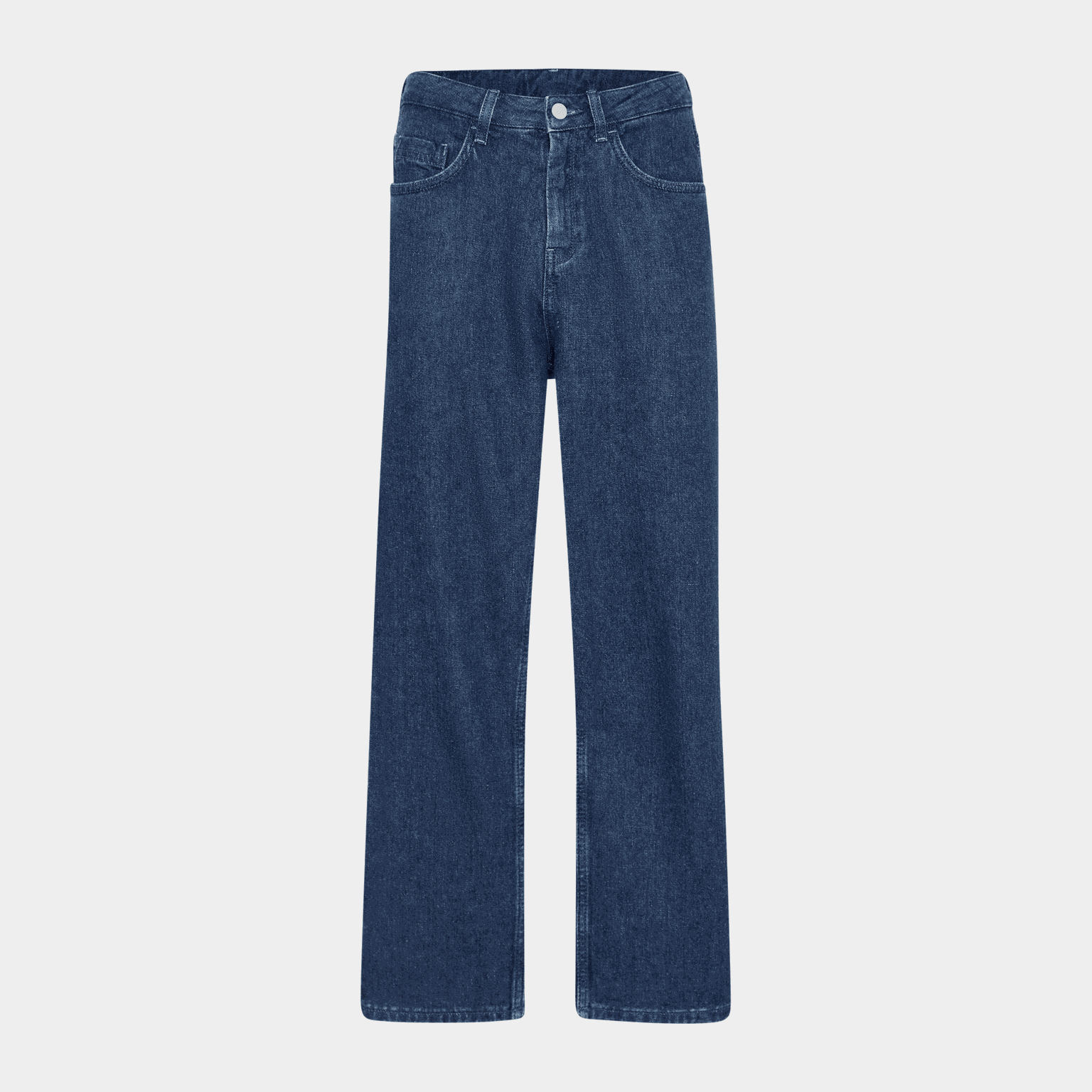 High Waist Denim, byxor, dam - full image 3