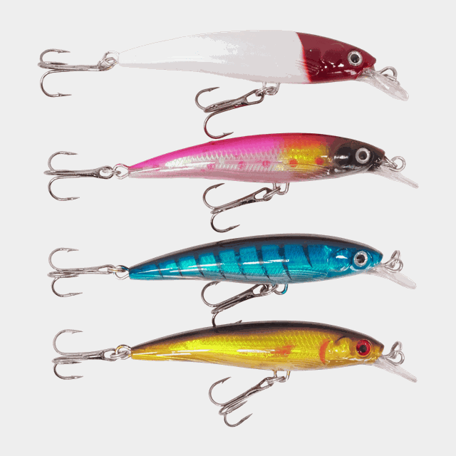 MINNOW PACK INC. BOX 8CM, wobblerset - Dragset