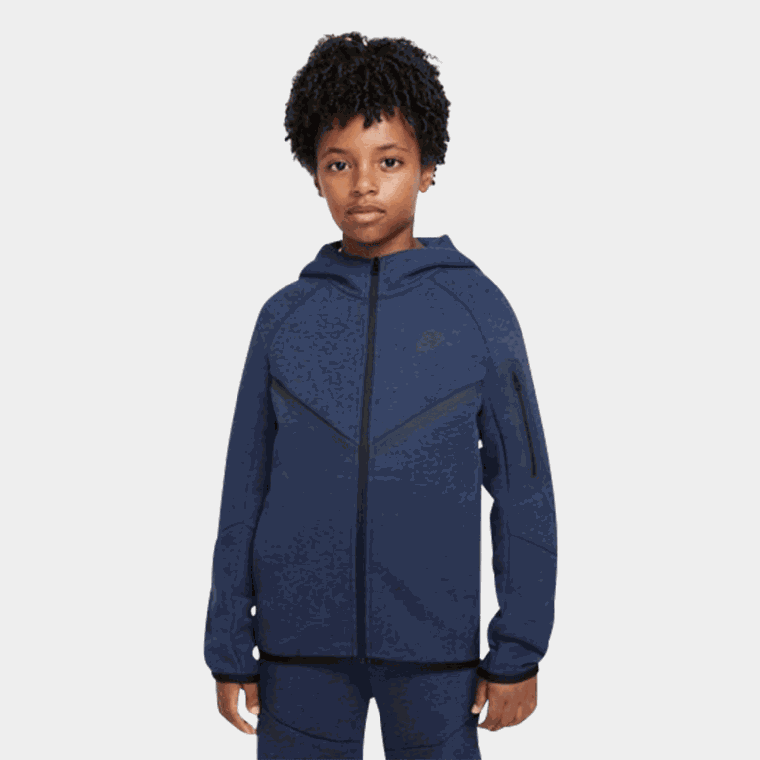 Sportswear Tech Fleece Big Kid, huvjacka, barn - full image 1