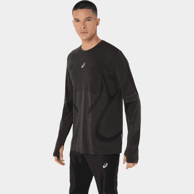 Road Seamless Long Sleeve Top, träningströja, herr - Träningströjor