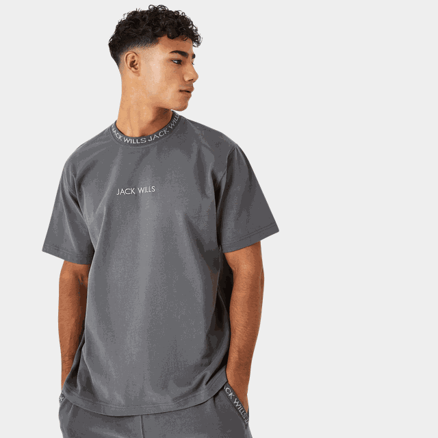 JW Jacquard Tee, T-shirt - Fritids-T-Shirt