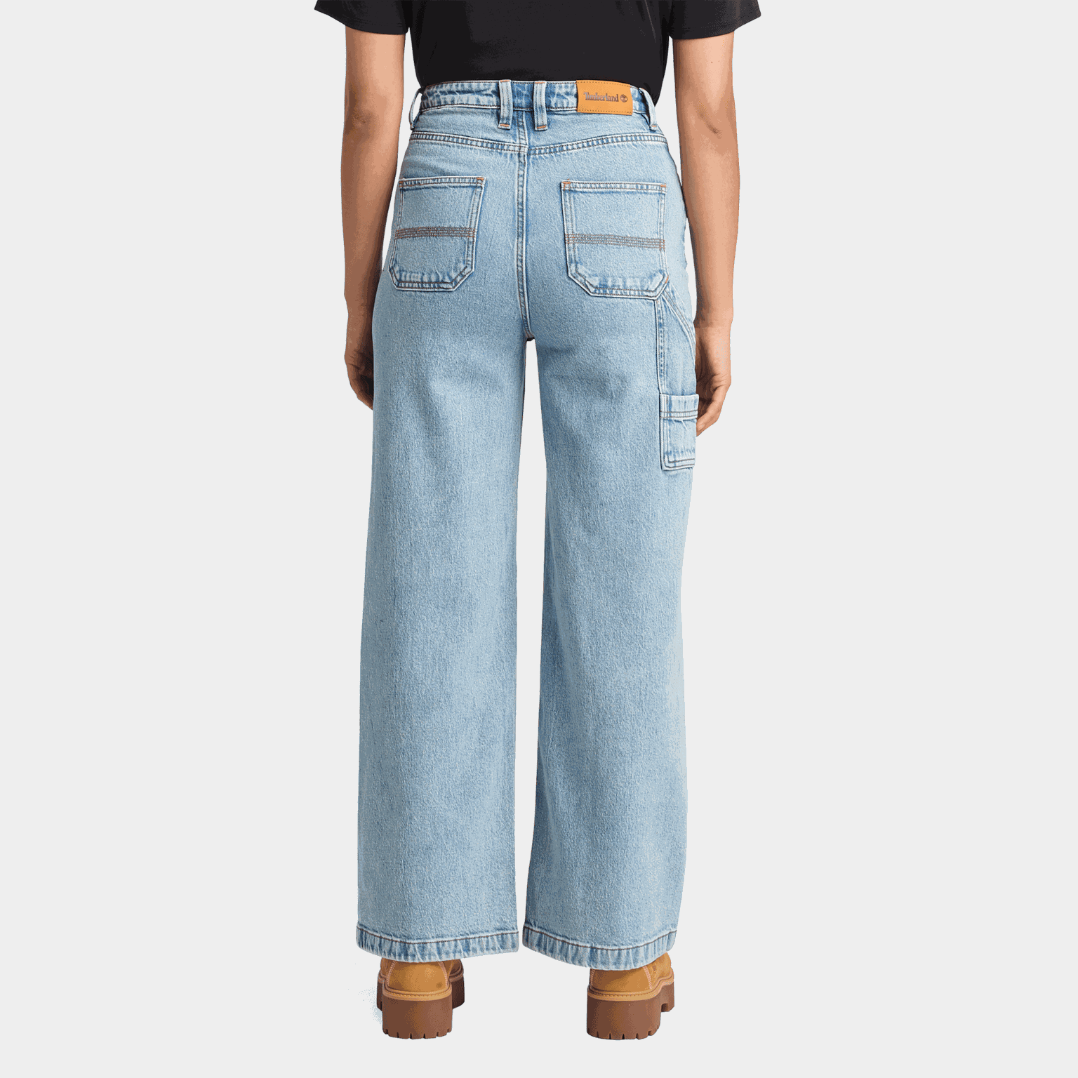 Denim Carpenter Pants, byxor, dam - full image 2
