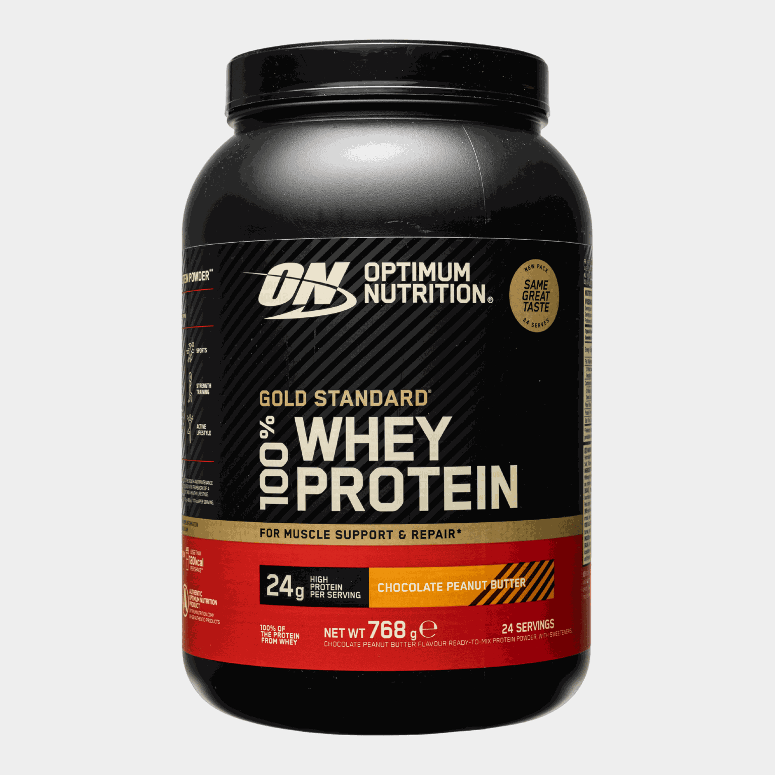 Gold Standard 100% Chocolate Peanut Butter 768g, proteinpulver - full image 1