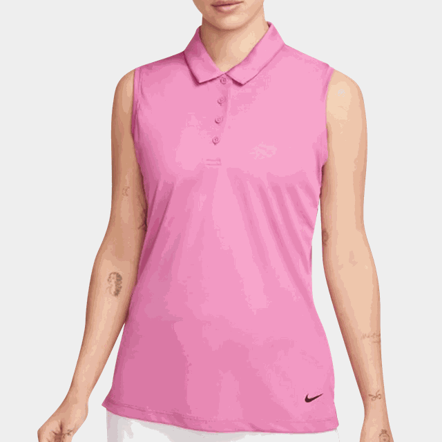 Dri-FIT Victory Sleeveless Polo, tennislinne, dam - Tenniskläder