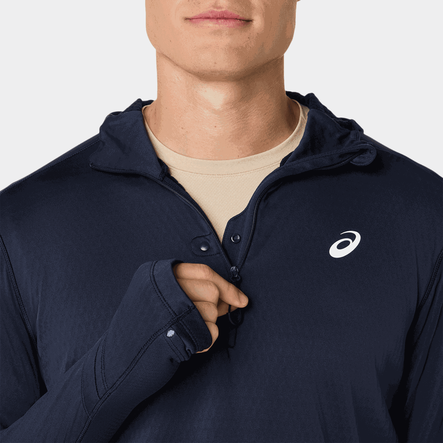 Road Winter Ls Hoodie M´s, löpartröja, herr - full image 4