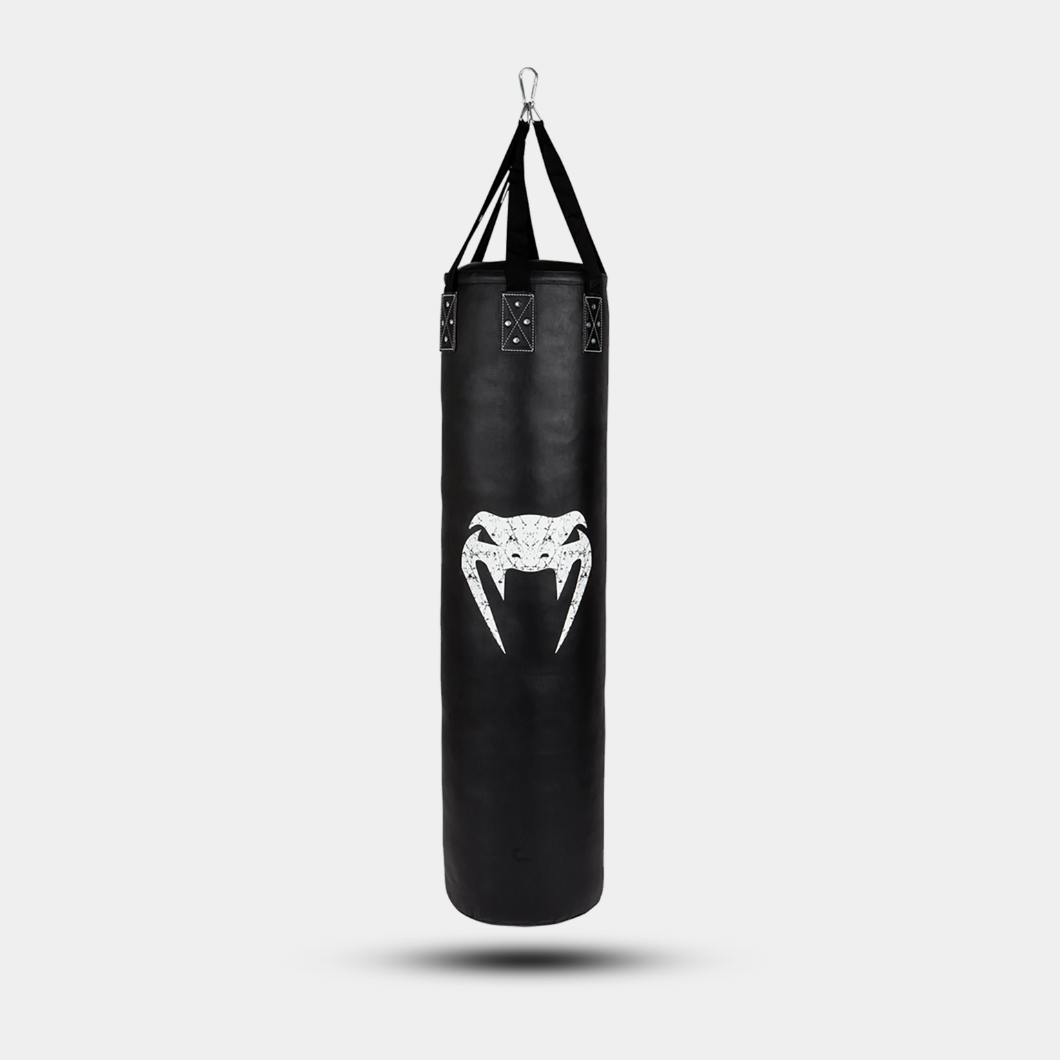 Challenger Heavy bag + Ceiling Hook - Black/White - Filled - 170cm, boxningssäck - full image 3