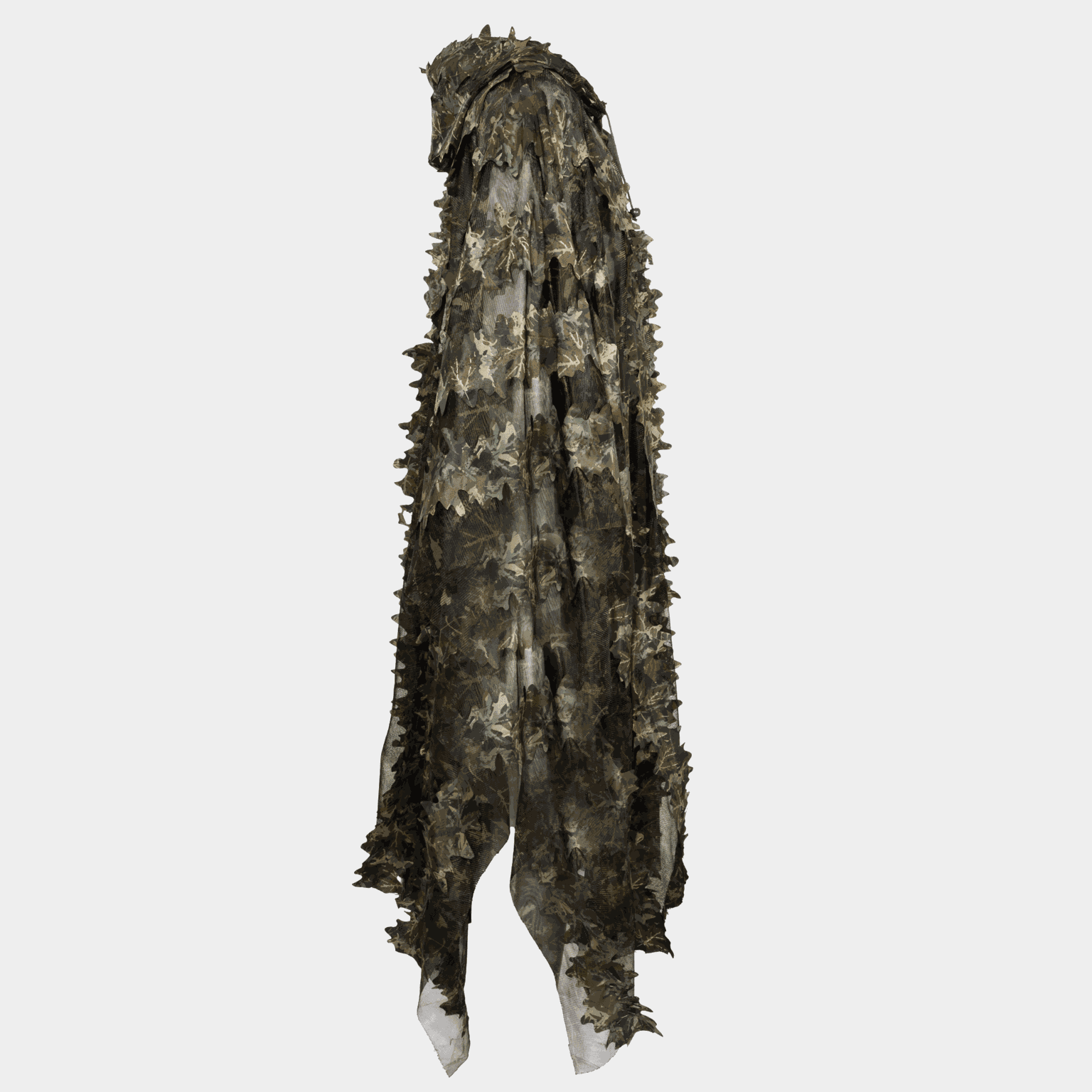 Syringa Camo Leaf Poncho, kamouflageponcho - full image 2