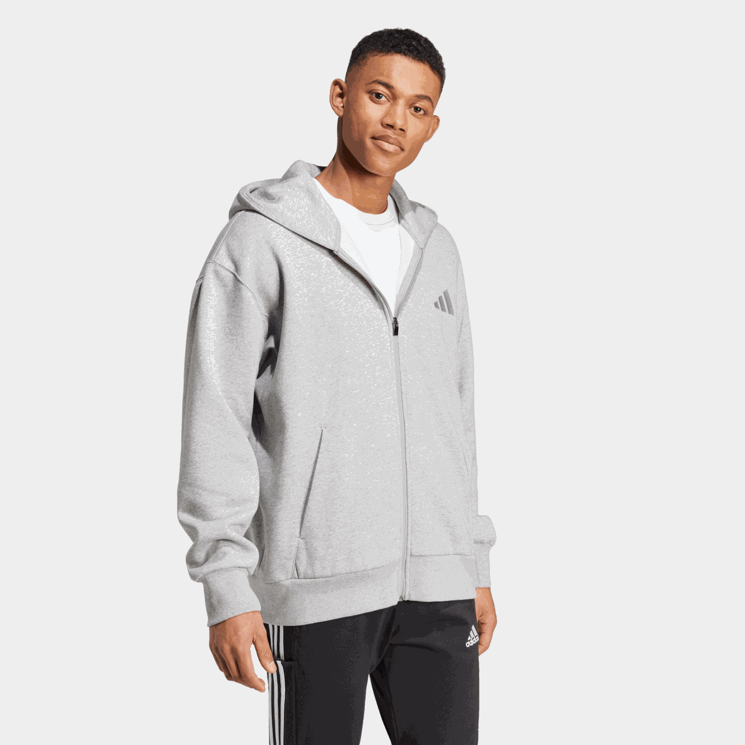 ALL SZN Fleece Full-Zip Hoodie, huvjacka, herr - full image 2