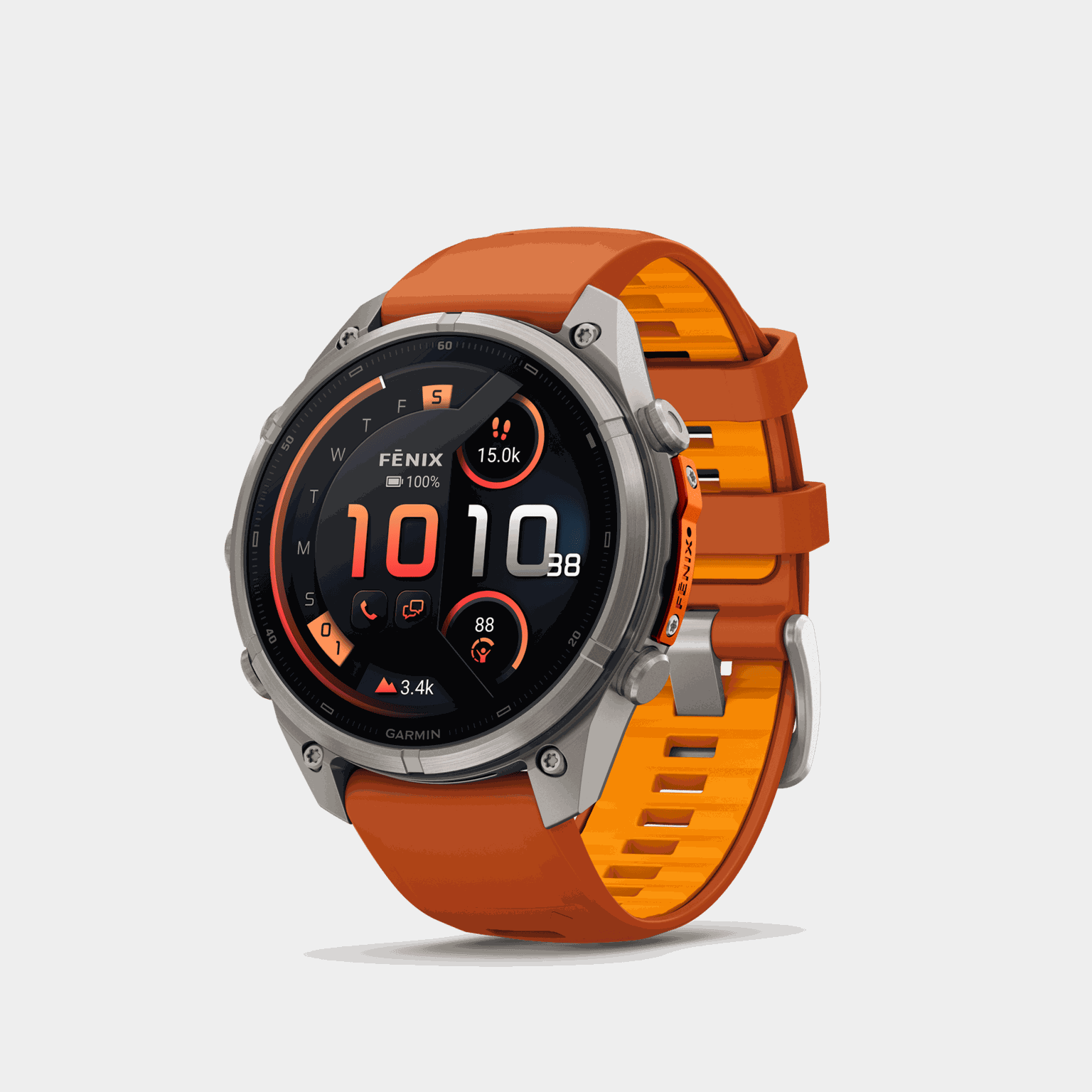 fenix 9 Pro 47mm Titanium, smartklocka - full image 1