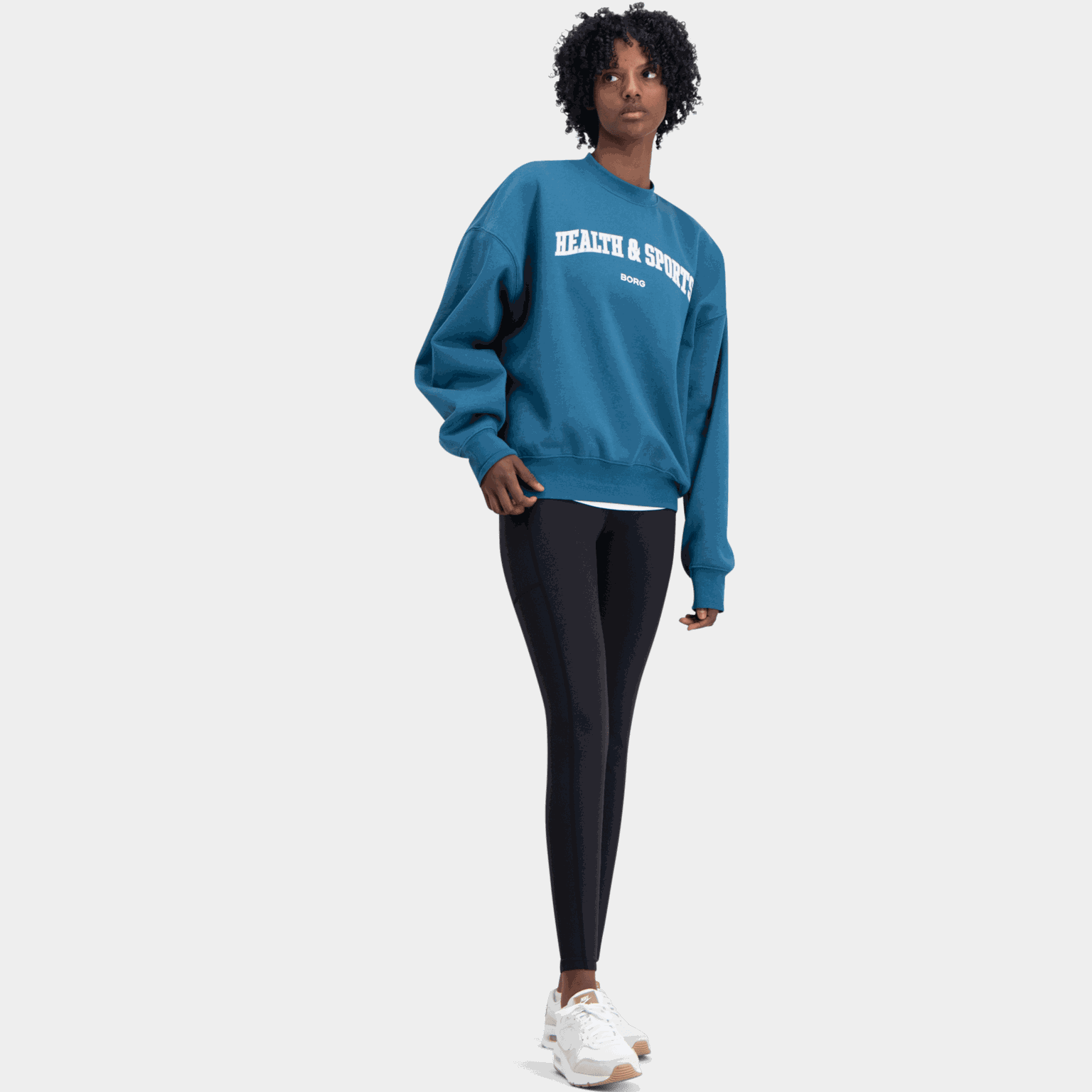 Studio Oversized Crew, collegetröja, dam - full image 4