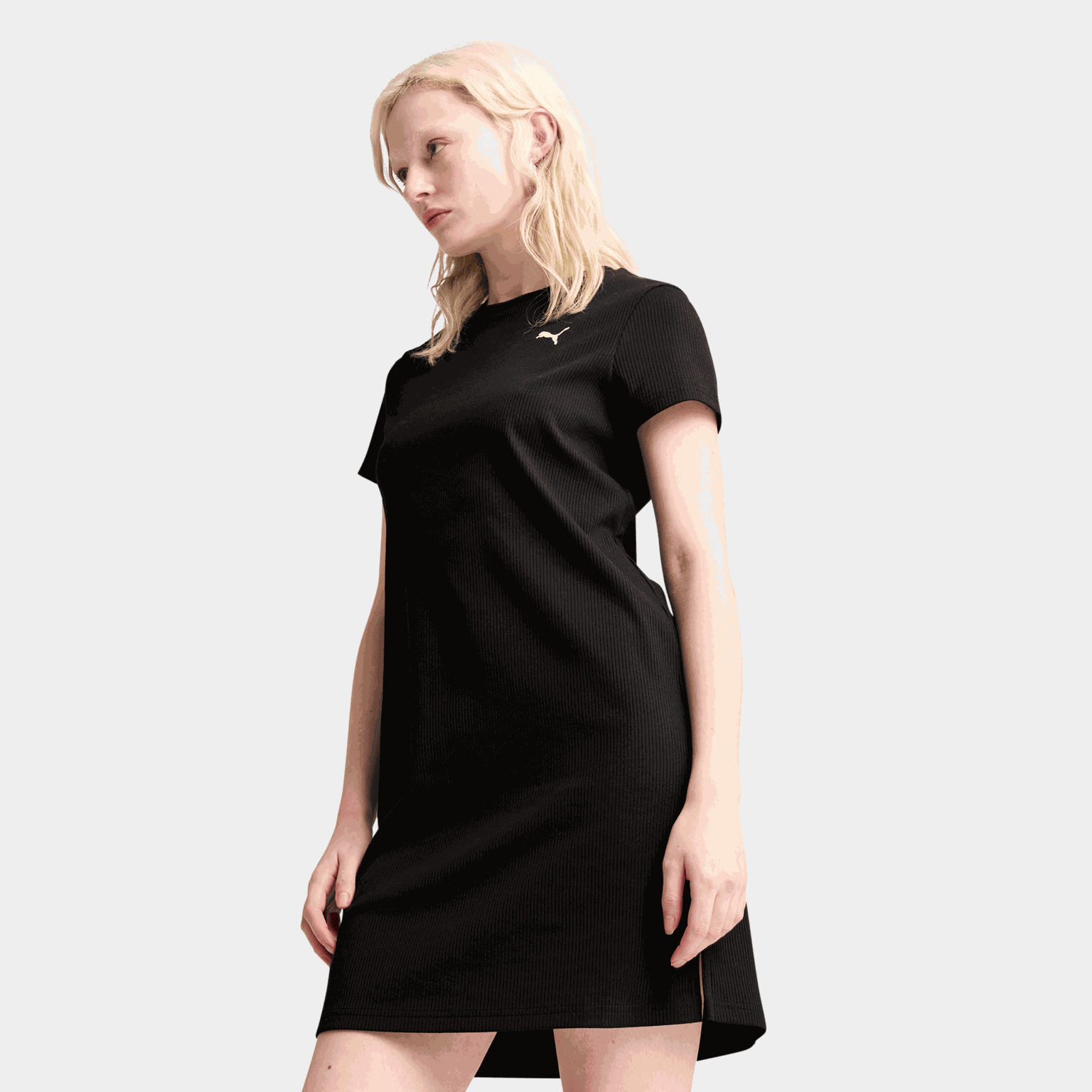 ESS ELEVATED Bodycon Rib Dress, t-shirt, klänning, dam - full image 1
