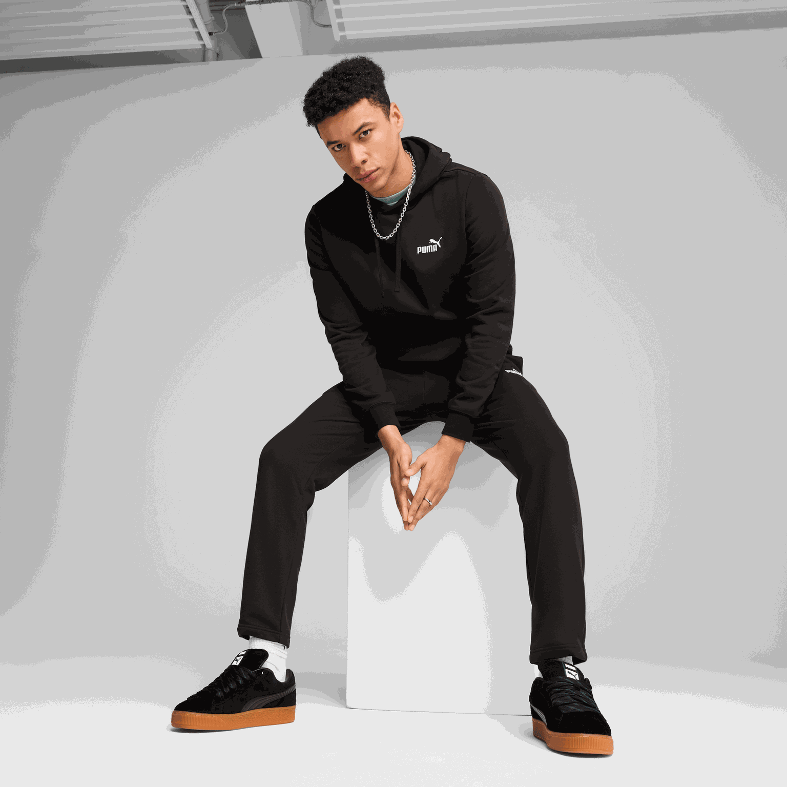 Essential Small No. 1 Logo Hoodie FL, huvtröja - full image 3