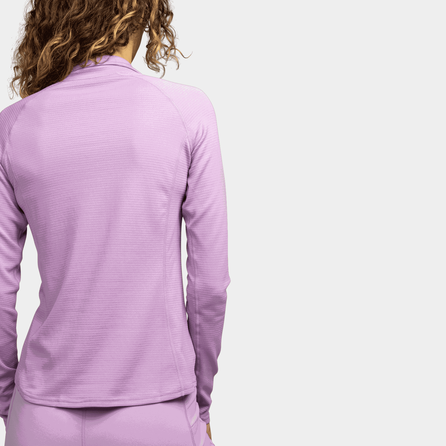 Brushed Halfzip, träningströja, dam - full image 2