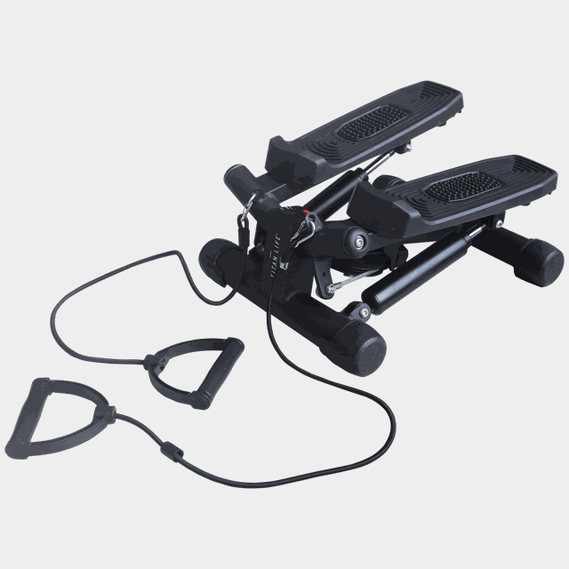 Mini Stepper With Resistance Tubes, mini stepper med motståndsband - Core-Träning