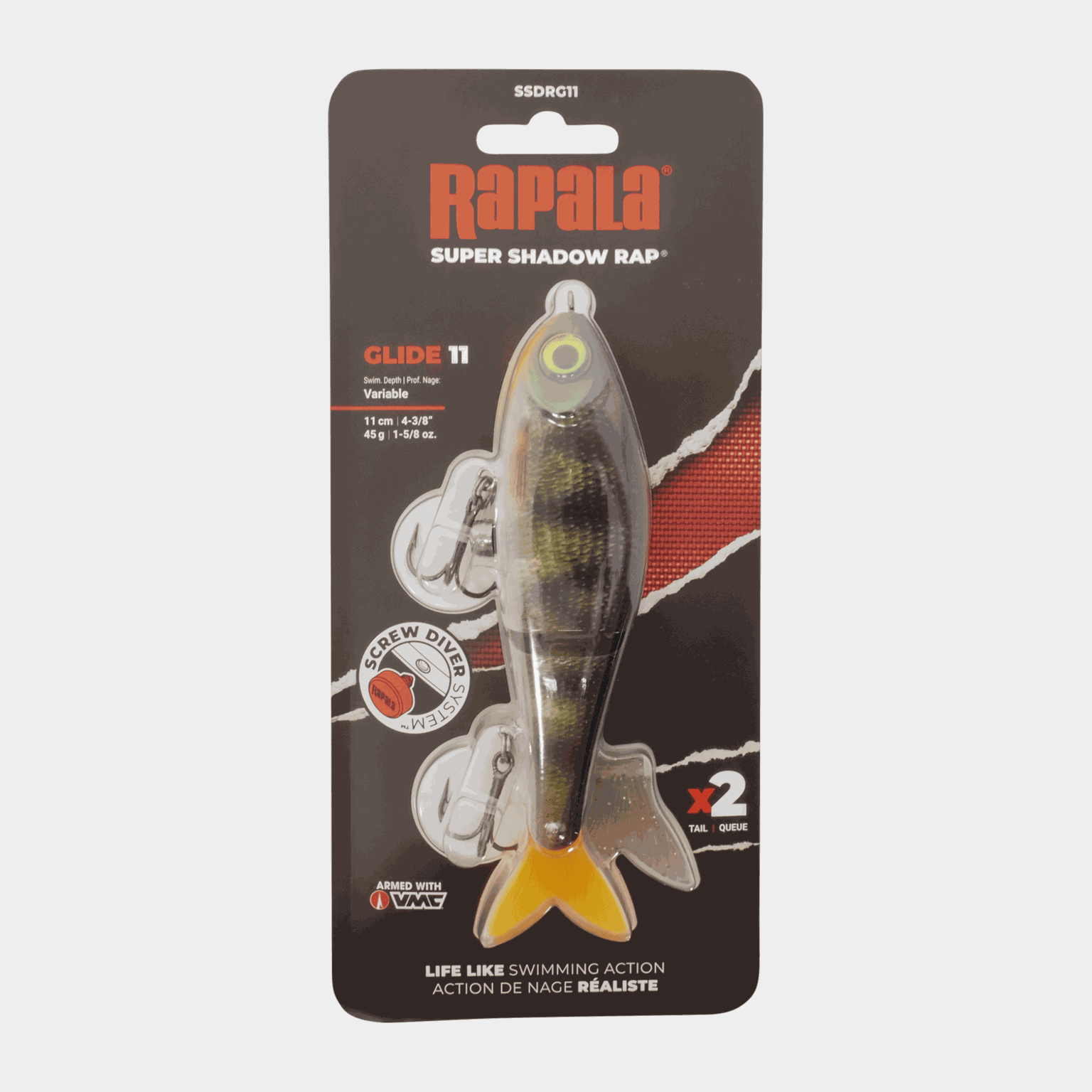 Super Shadow Rap Glide 11cm 45 g, jerkbait - full image 1