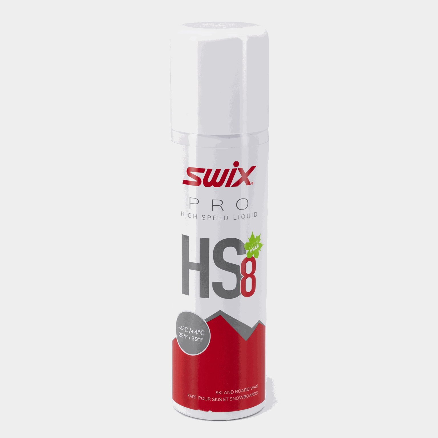 HS8 Liq. Red, -4°C/+4°C, 125ml24/254 °C/+4 °C, 125 ml 25/26, flytande glidvalla - Glidvalla