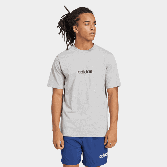 Logo QT Tee, M LIN SJ Tee, t-shirt, herr - Fritids-T-Shirt