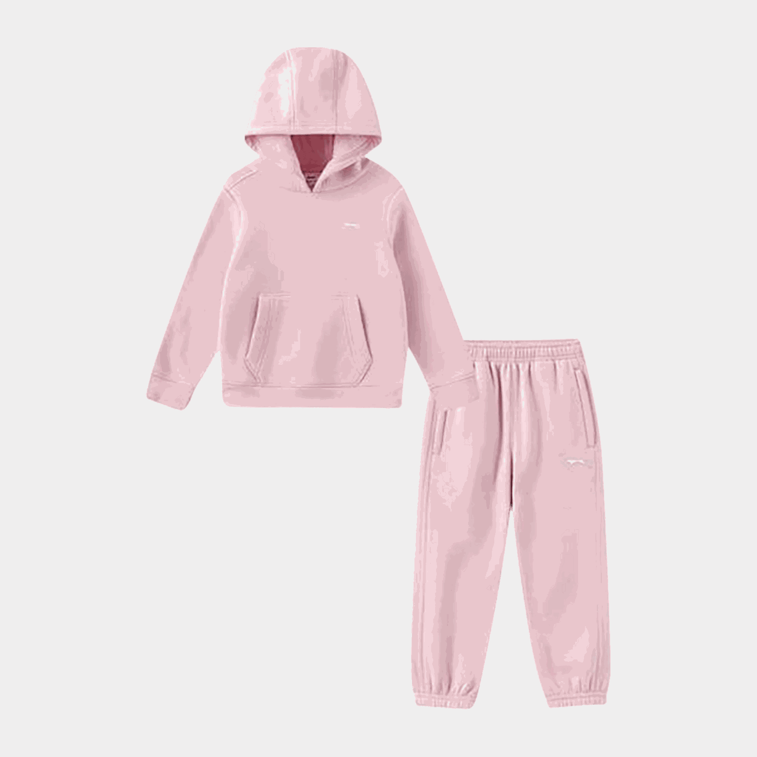 Fleece Tracksuit Set, joggingdress, barn - full image 1