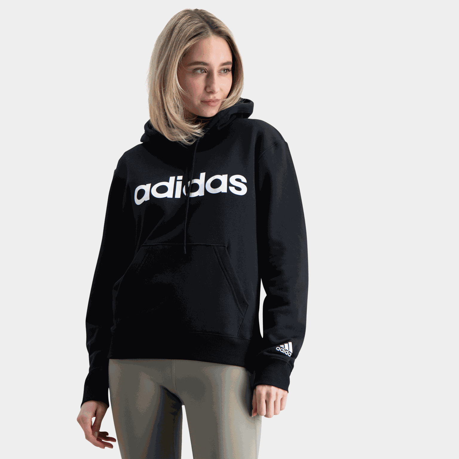 Essential Linear Hoodie, huvtröja, dam - full image 1