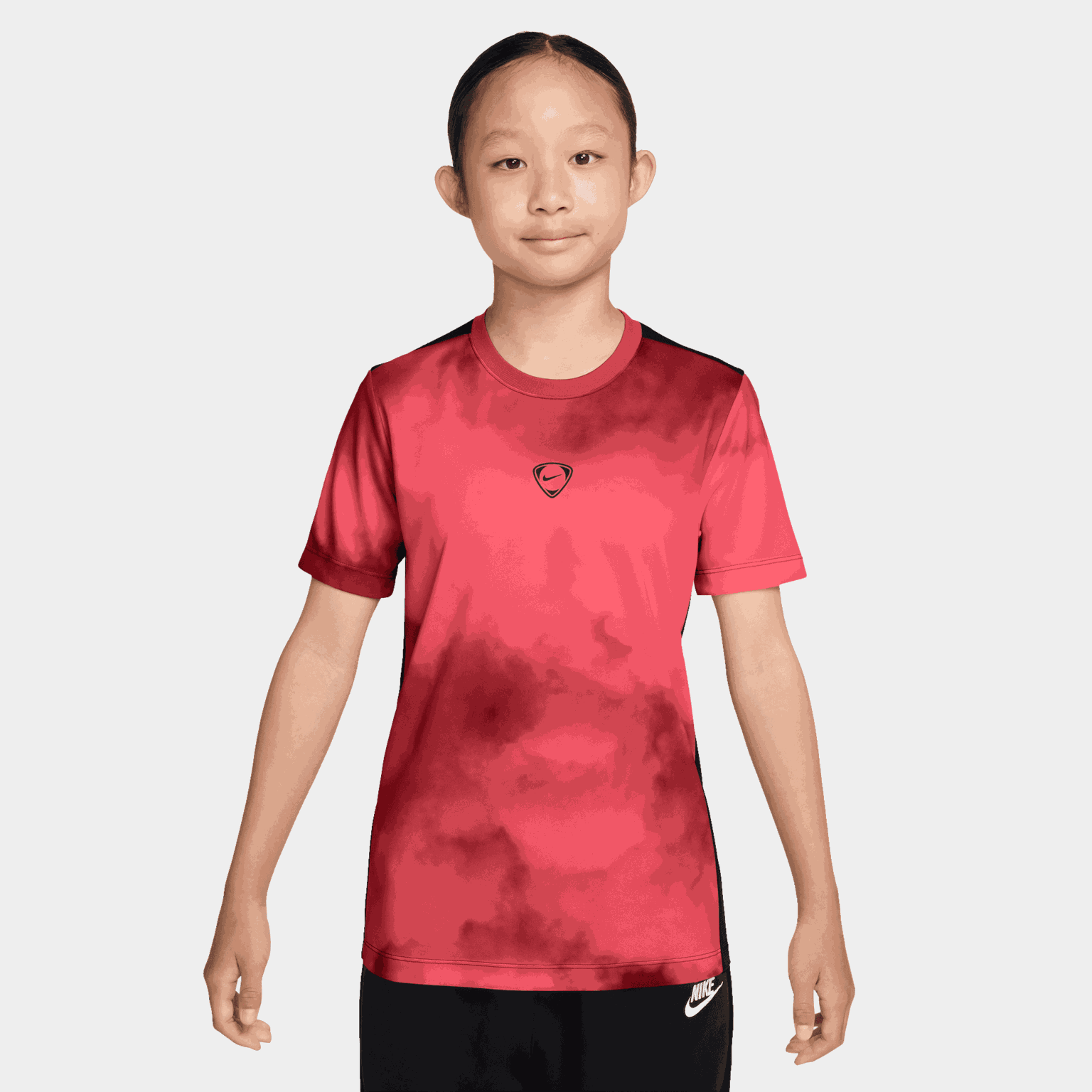 NK DF ACD+ SS TOP GX AOP, t-shirt, junior - T-Shirts
