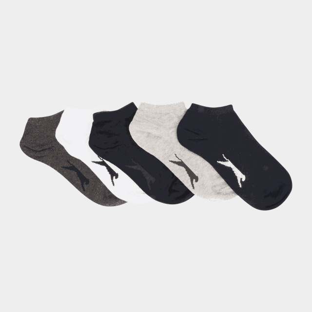Slaz 5Pk TrainerSock, strumpor, junior - Bomullsstrumpor