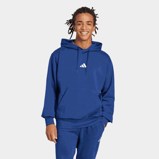 Essentials Feelcozy Fleece Hoodie, huvtröja, herr - Hoodtröjor