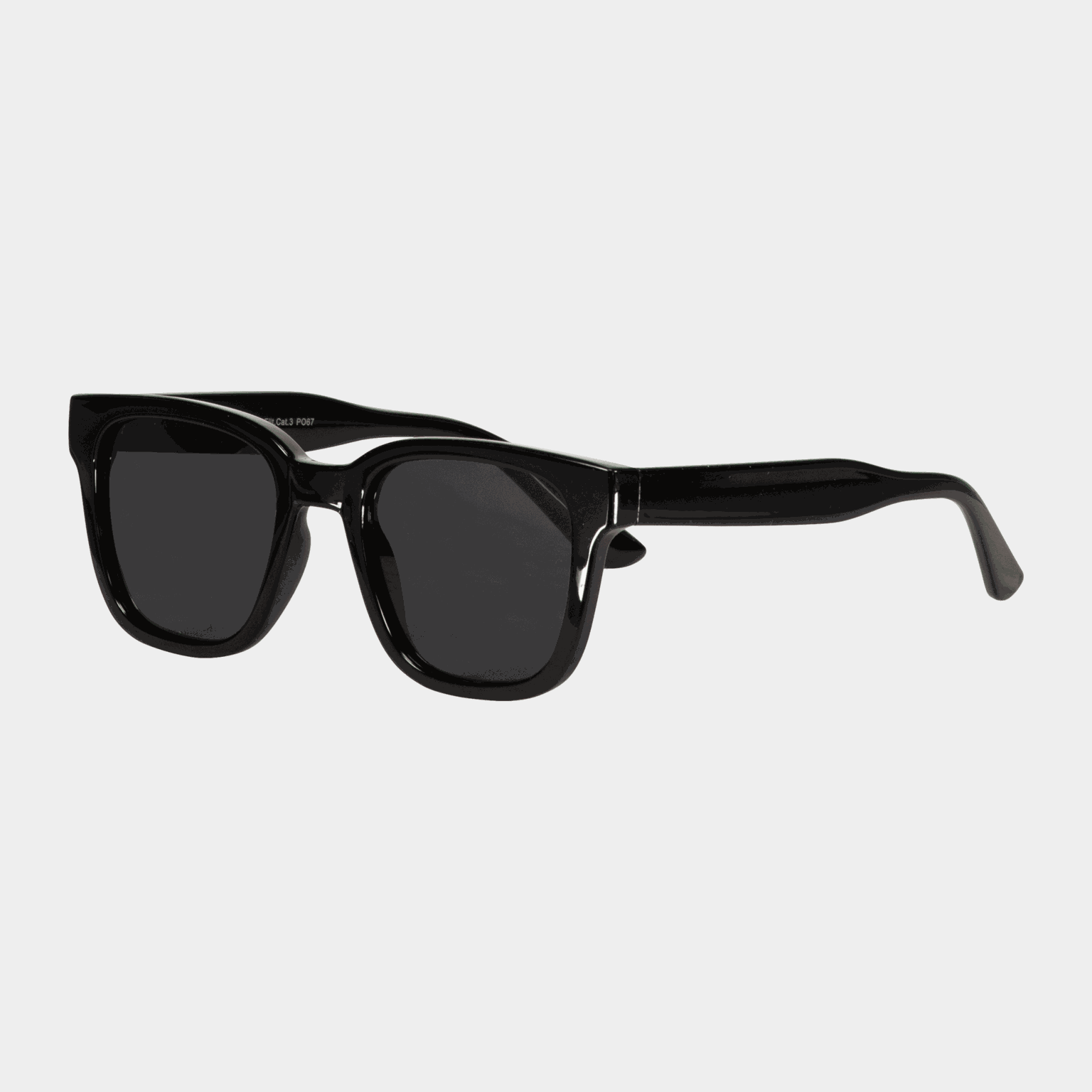 013 Polarized Shiny Black Pol Smoke, solglasögon - full image 1