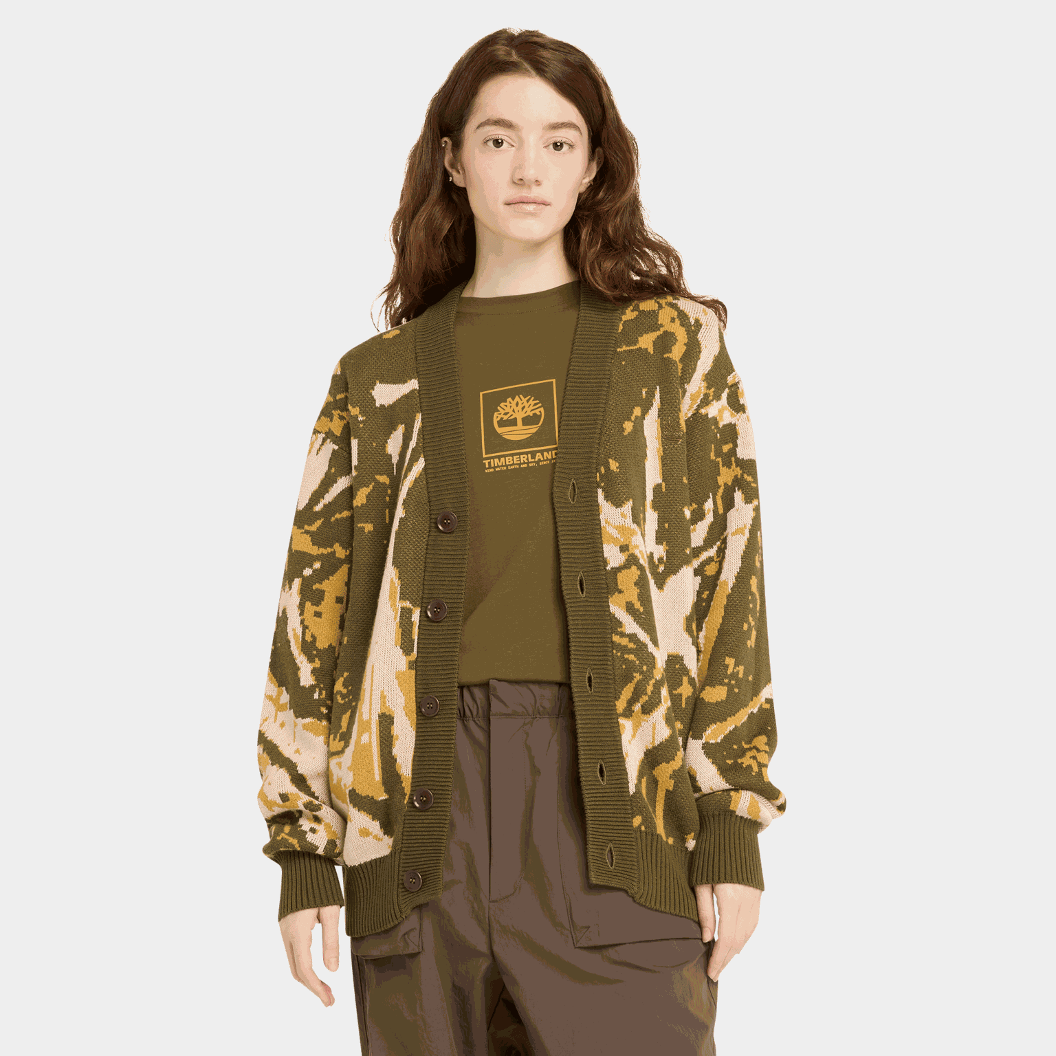 Forest Camo Cardigain, jacka, unisex - full image 1