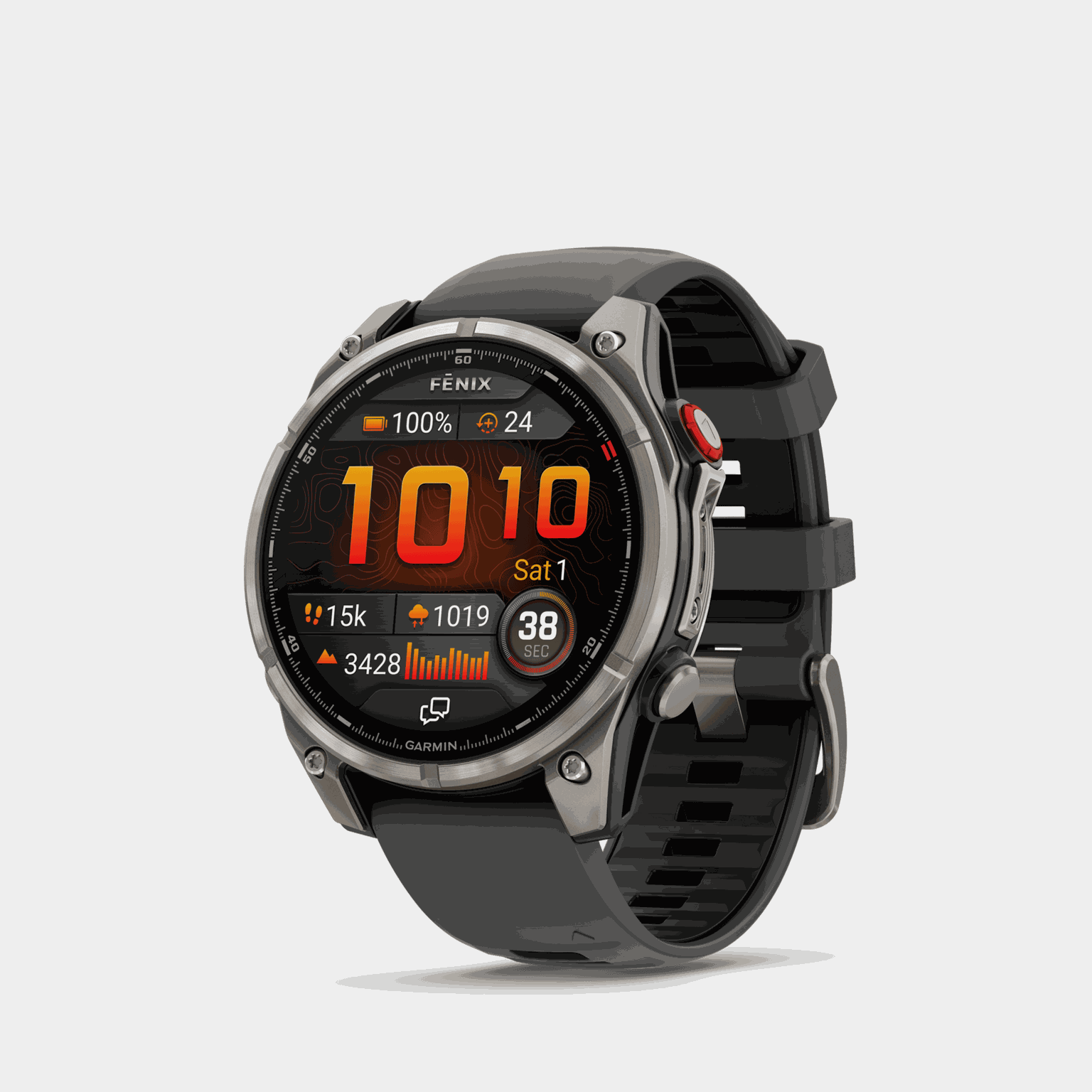 fenix 8 Pro 47mm, LTE, Saph, Ti, Graphite, EMEA, multisportklocka, smartklocka - full image 2