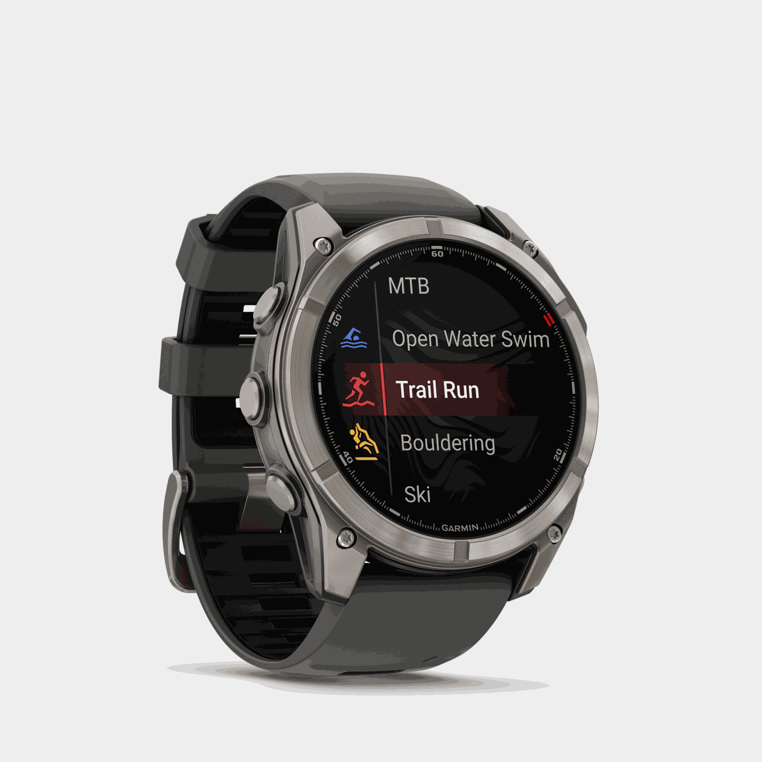 FENIX 8 Pro, LTE 51mm, Saph, Ti, Graphite, EMEA, multisportklocka, smartklocka - full image 3