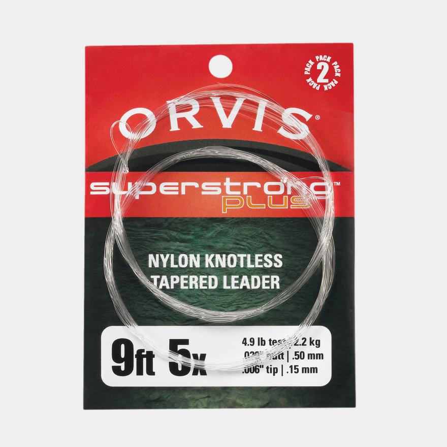 Super Strong Knotless Leaders 2-pack, 9', 0x - full image 2