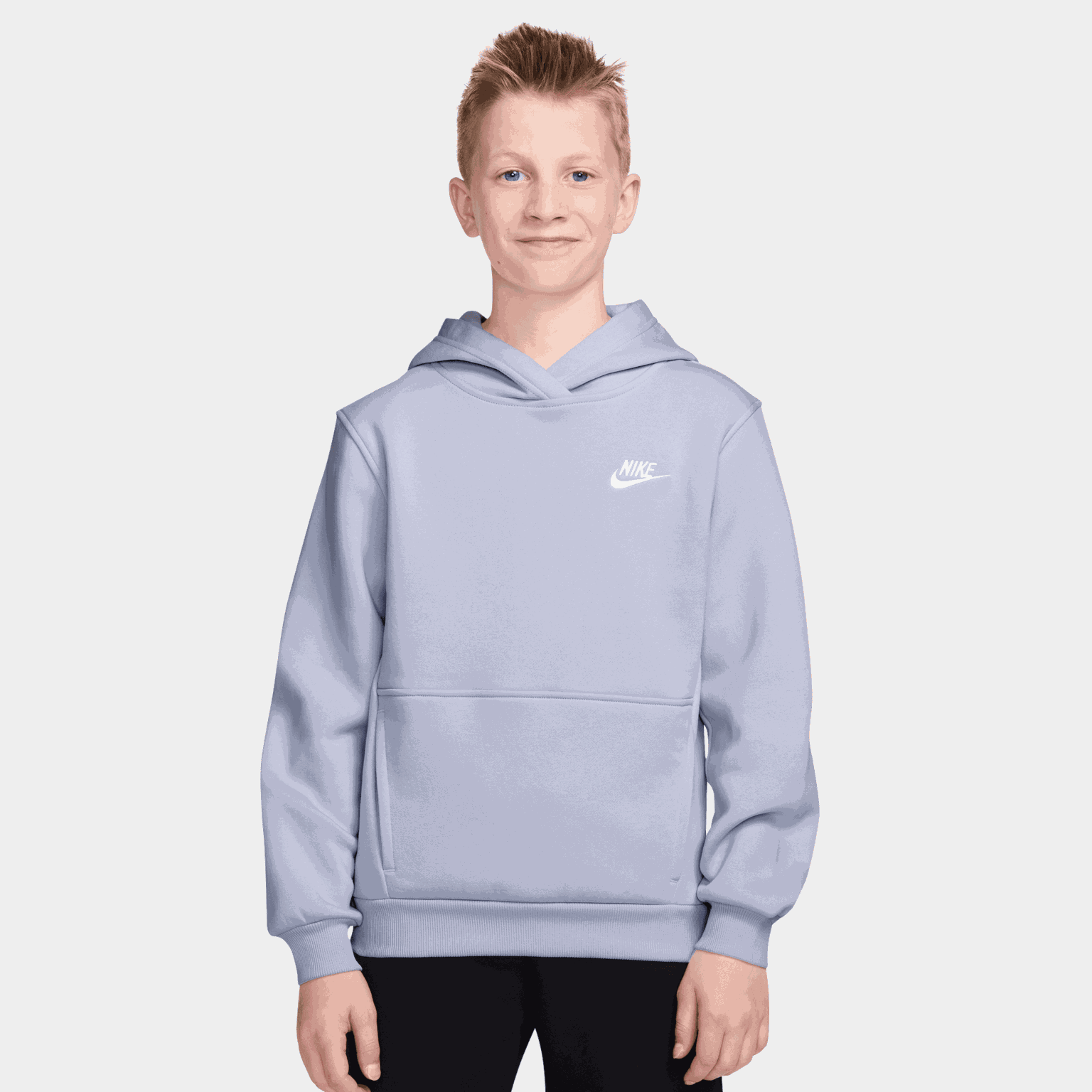 Sportswear Club Fleece Big Kid, huvtröja, barn - full image 1