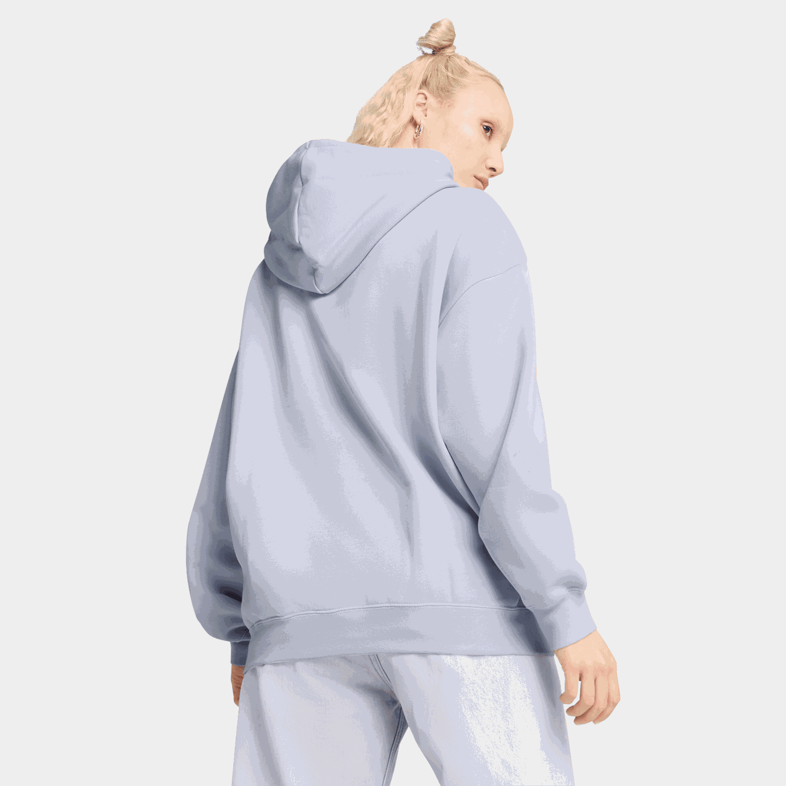 ESS Oversized Hoodie Fleece, huvtröja, dam - full image 2
