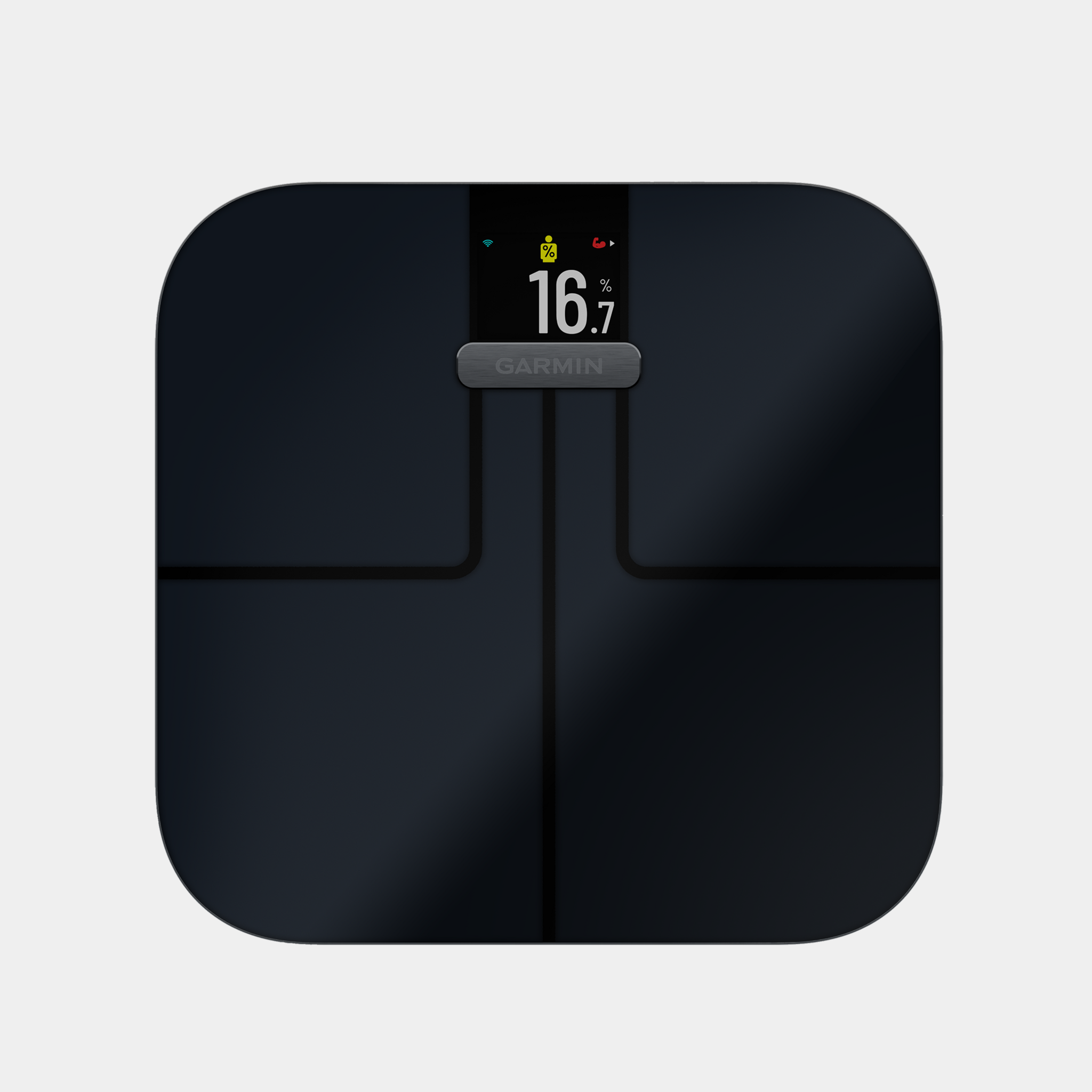 Index S2 Smart Scale Black, smart våg med WiFi - Puls Tillbehör