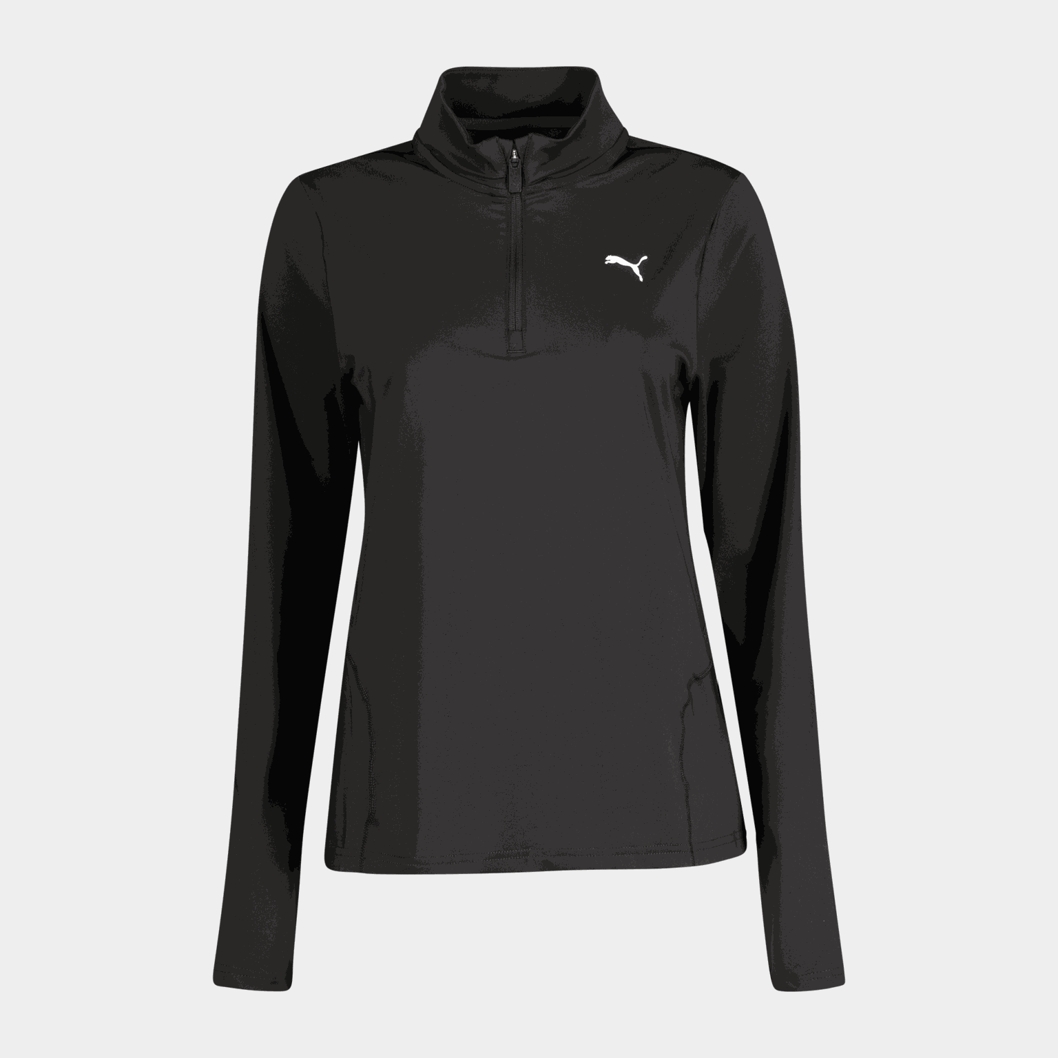 Running ¼ Zip Long Sleeve Tee, träningströja, dam - full image 2