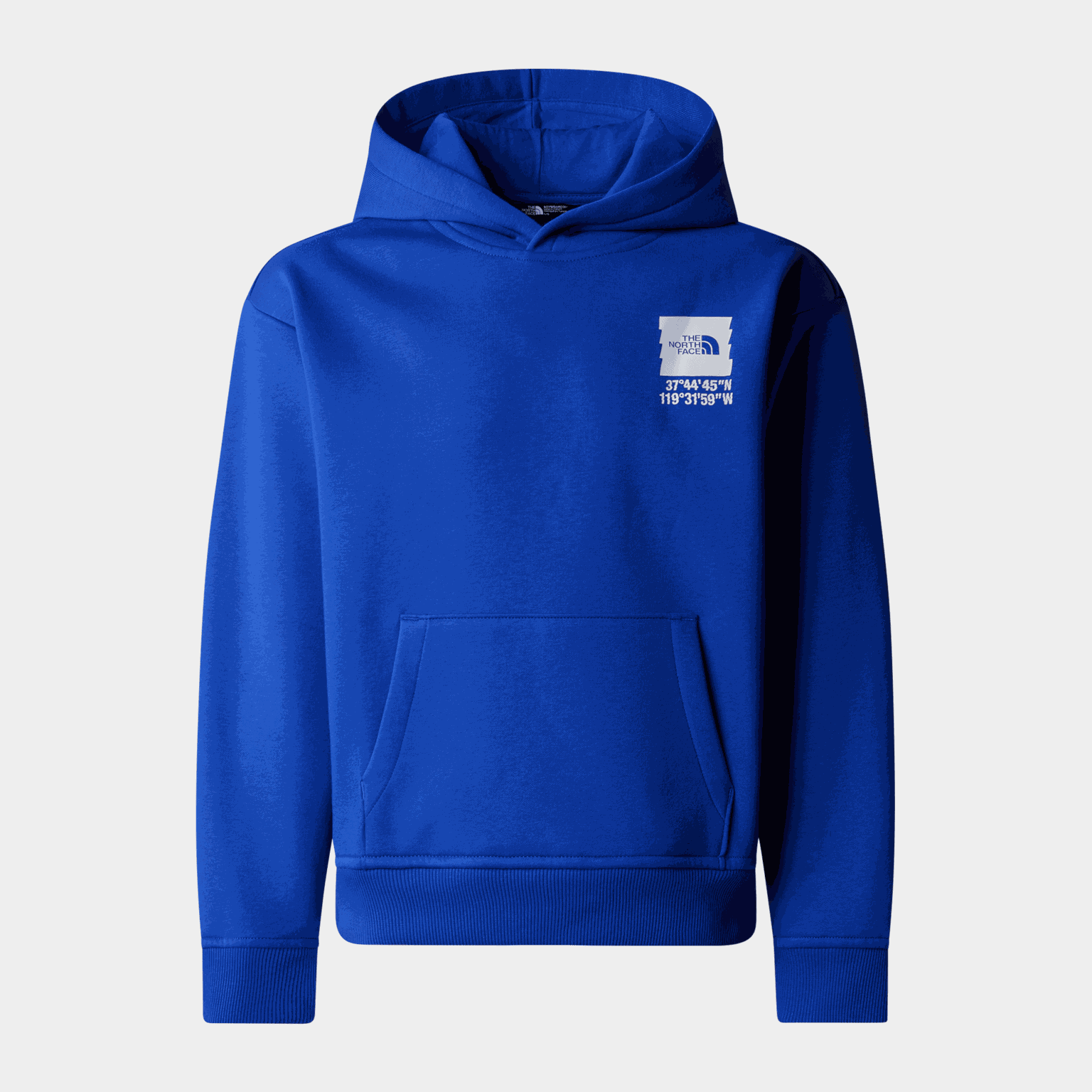 B Coordinates Graphic Oversized Hoodie - full image 1