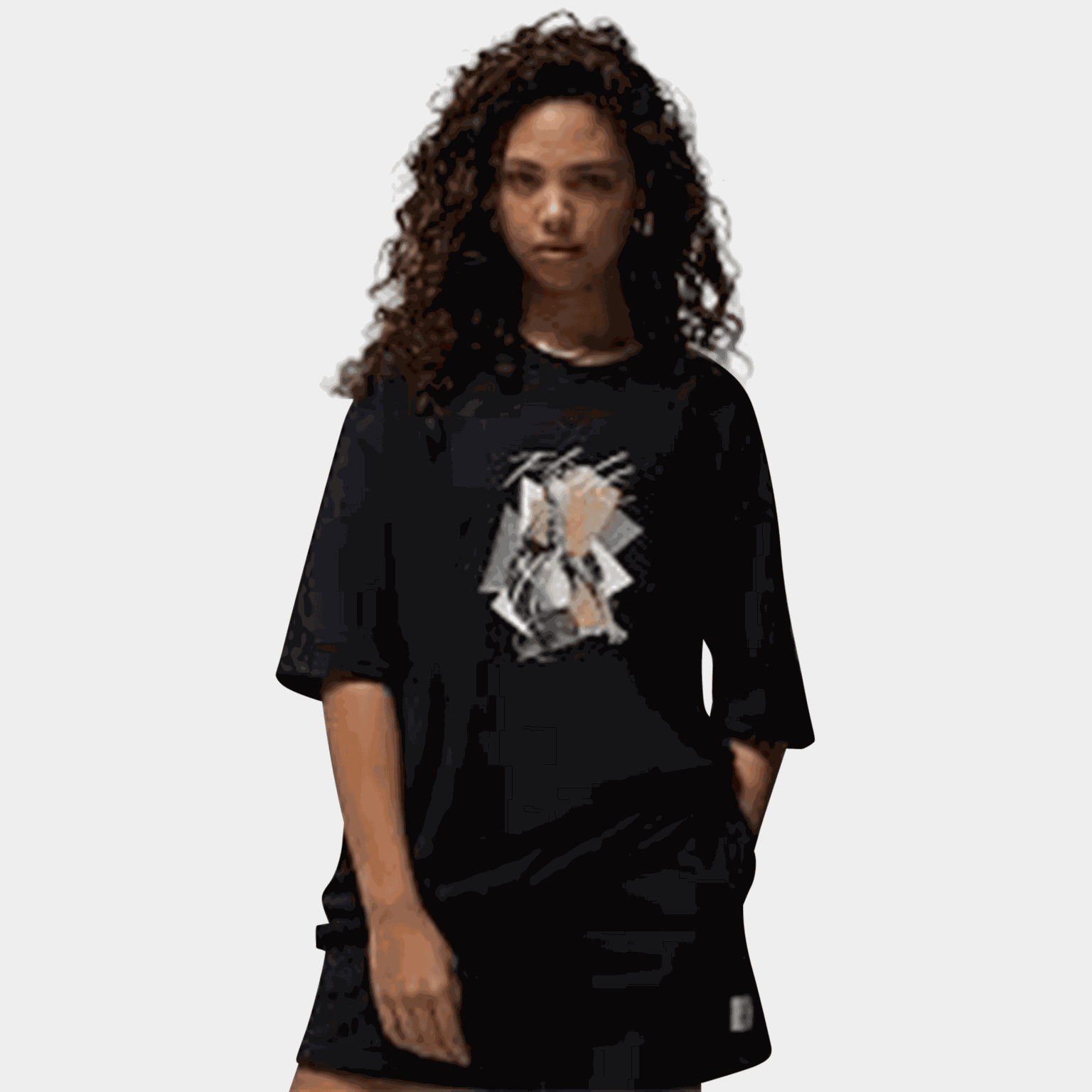 J Ss Gfx Os Tee 2, t-shirt, dam - full image 1