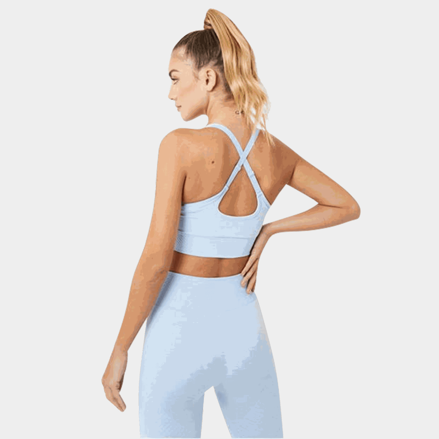 Seamless Adjustable Crop, sport-bh, dam - full image 2