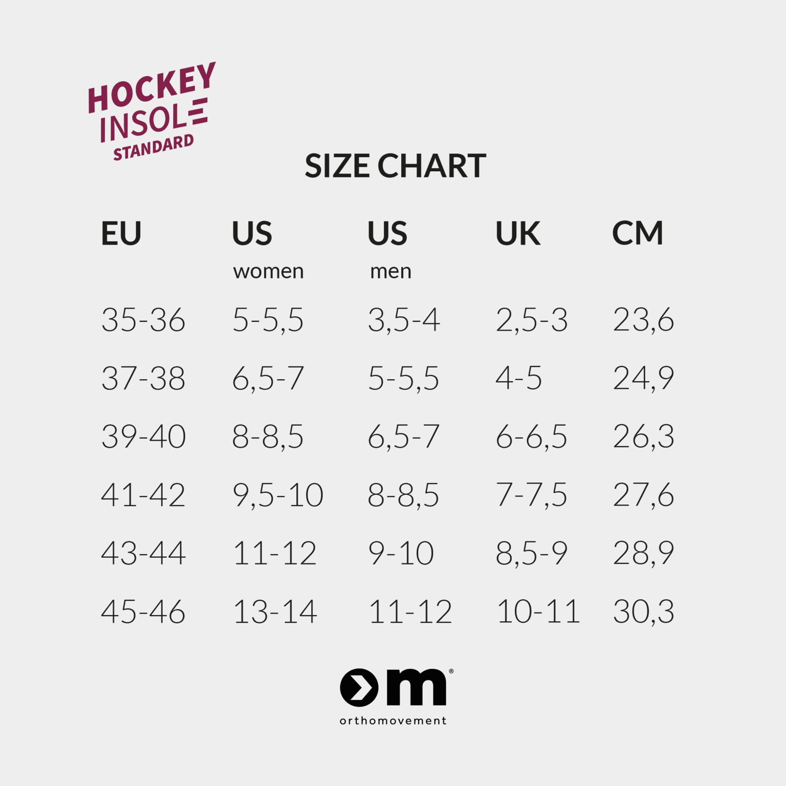 Standard Insole Hockey-99, inläggssula - full image 3