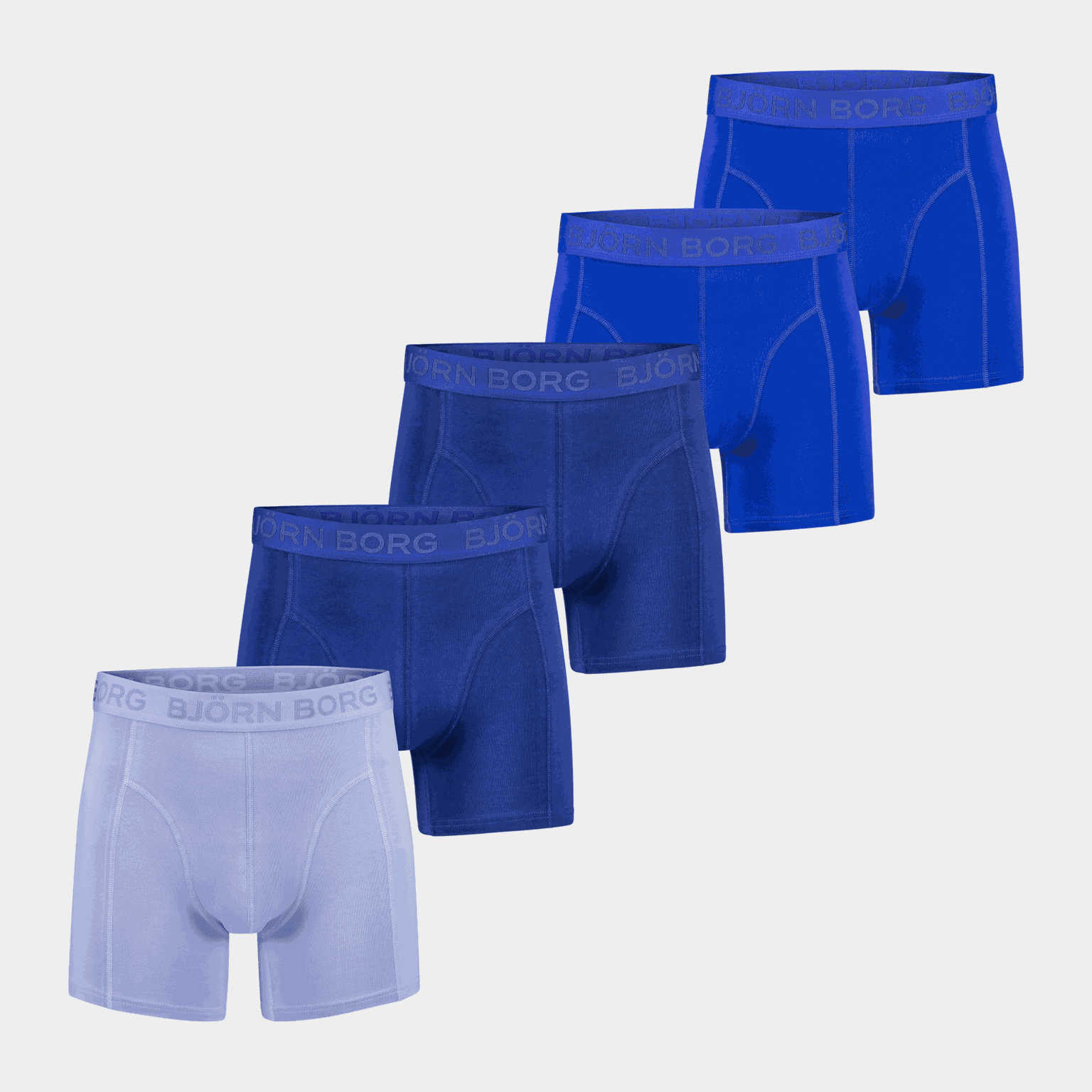 Cotton Stretch Boxer 5pk, boxer, herr - full image 1