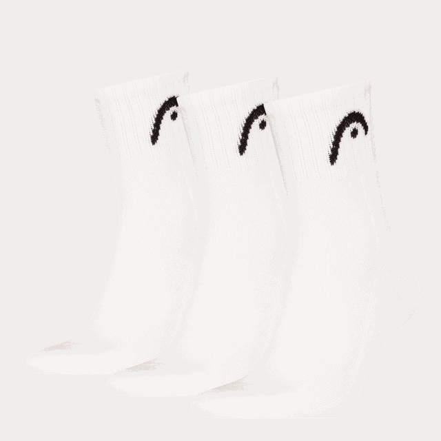 Socks Tennis 3P Club Short Crew, tennisstrumpor - Tillbehör Tennis