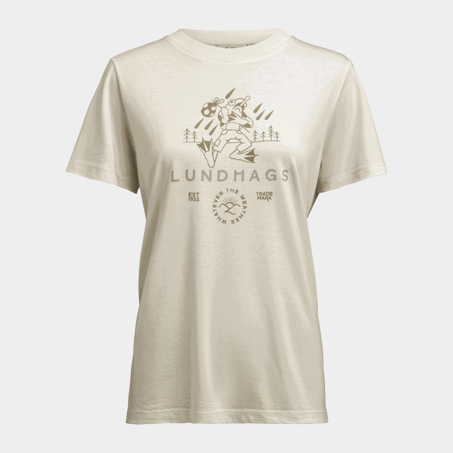 Järpen Printed T-shirt, , t-shirt, dam - T-Shirts