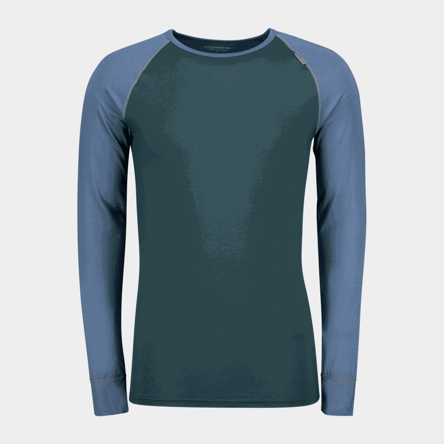 Falkenberg Bamboo Roundneck, superunderplagg, herr - full image 1