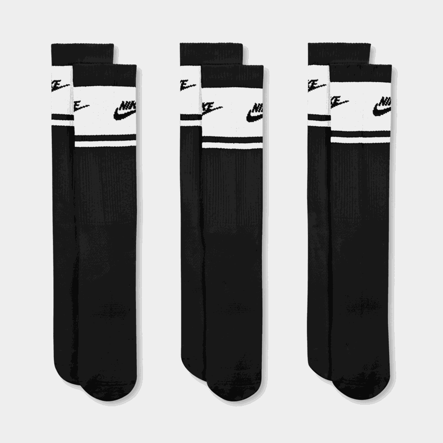 U NK ED ELVD CRW 3P FTA ST-144, Strumpor, unisex - full image 2