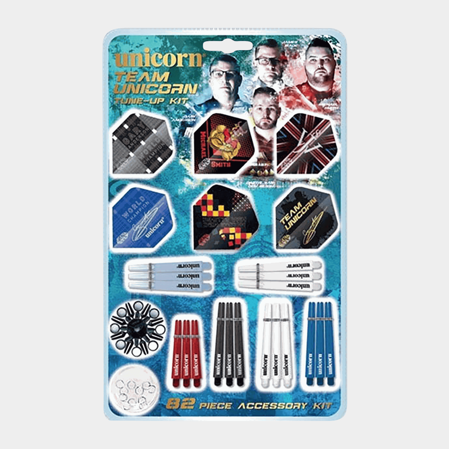 Unicorn Tune Up Kit, tillbehörspaket för dartpilar - full image 1